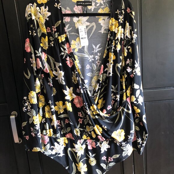 Addition Elle floral body suit - Picture 2 of 9
